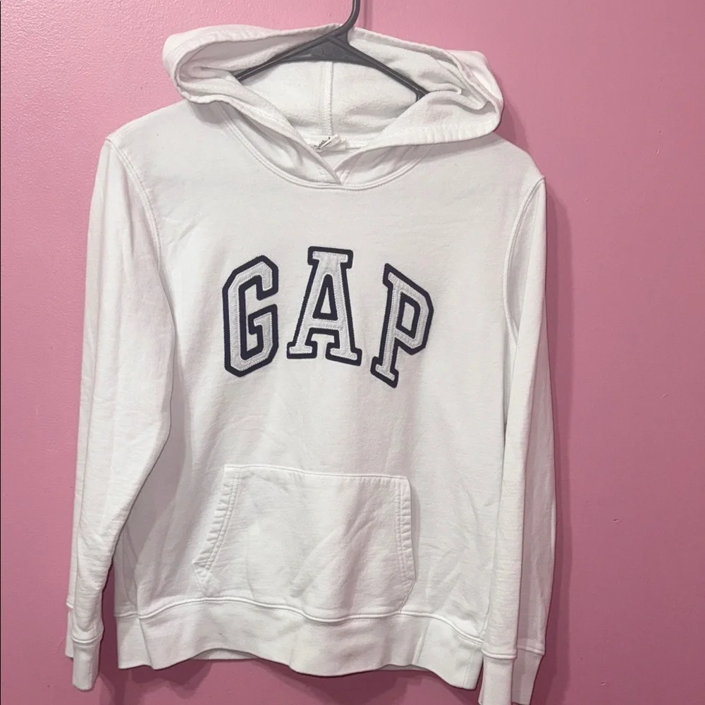 GAP Classic White Hoodie size S - Picture 1 of 4